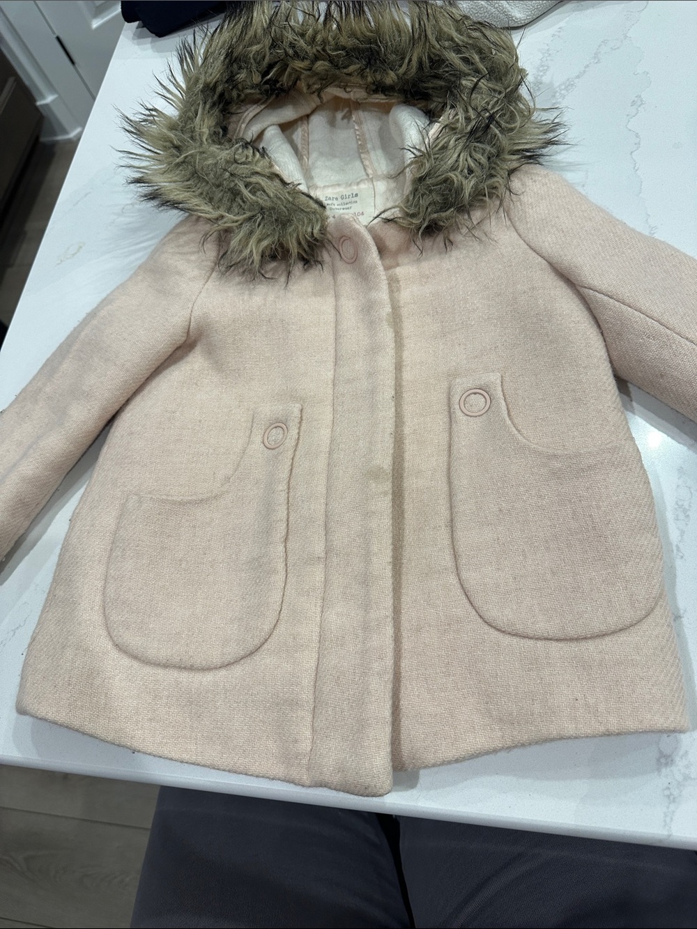 Zara Girls Soft Collection Outerwear size 4